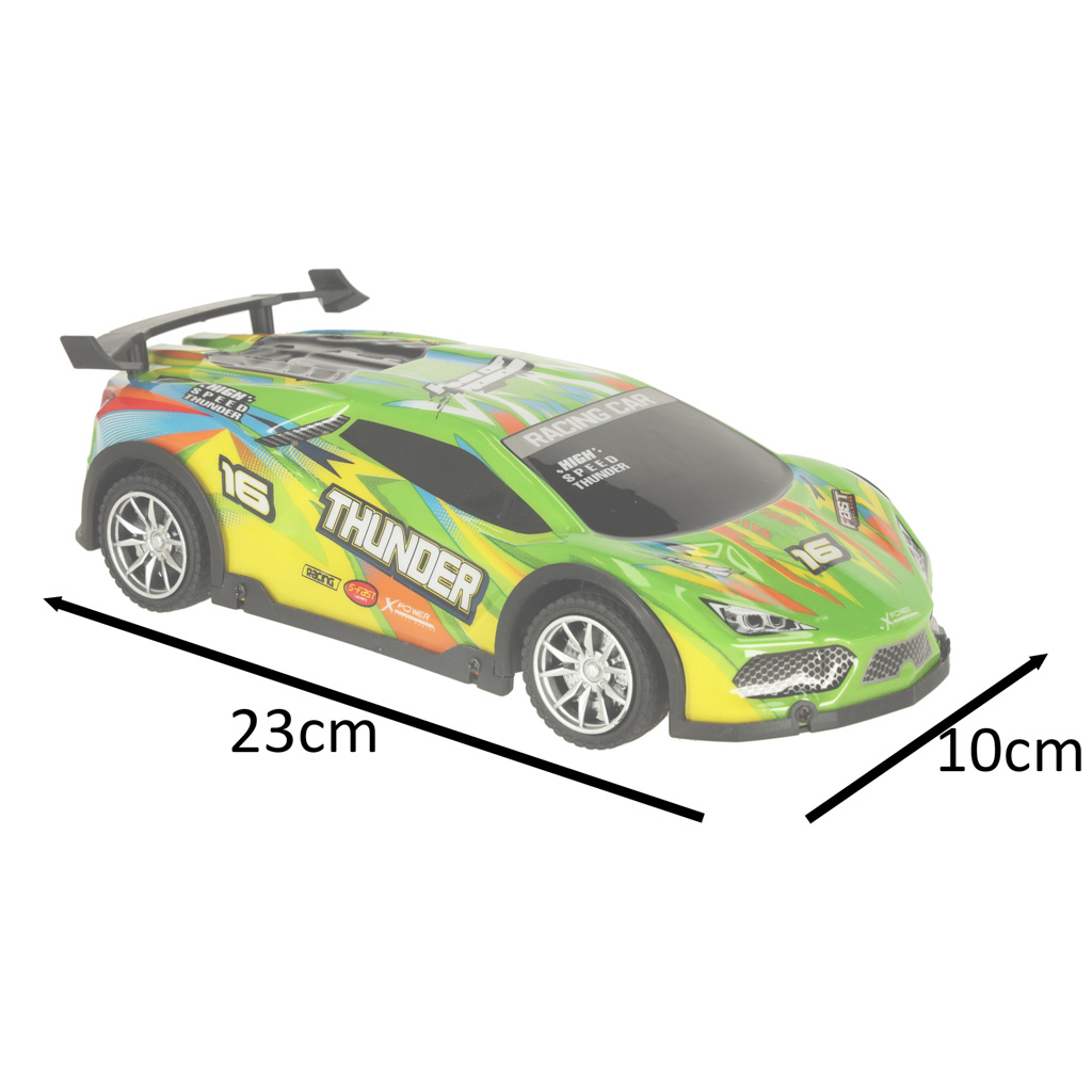 Rc sportinis automobilis žalias