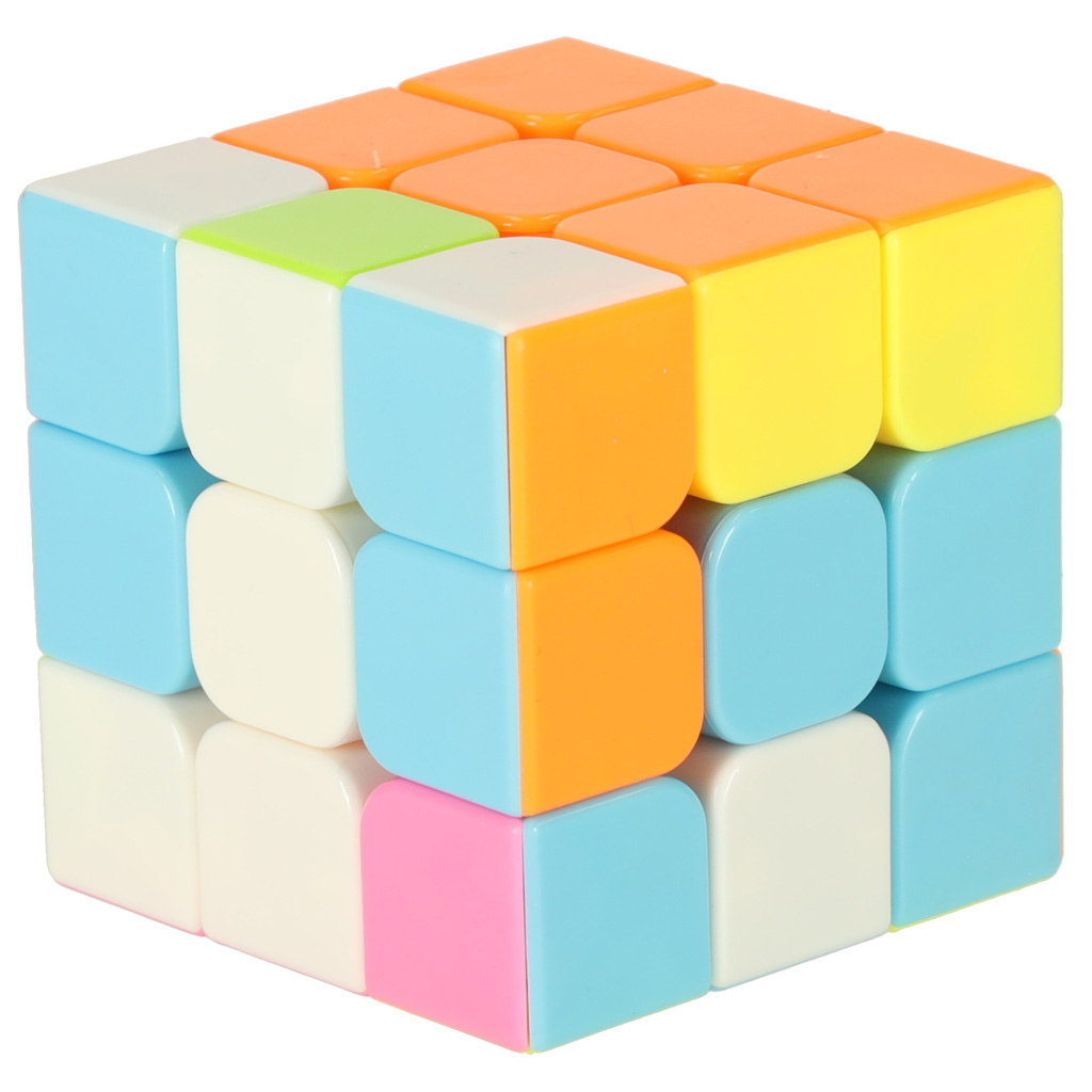 Dėlionės žaidimas dėlionės kubas 3x3 neon 5,65 cm