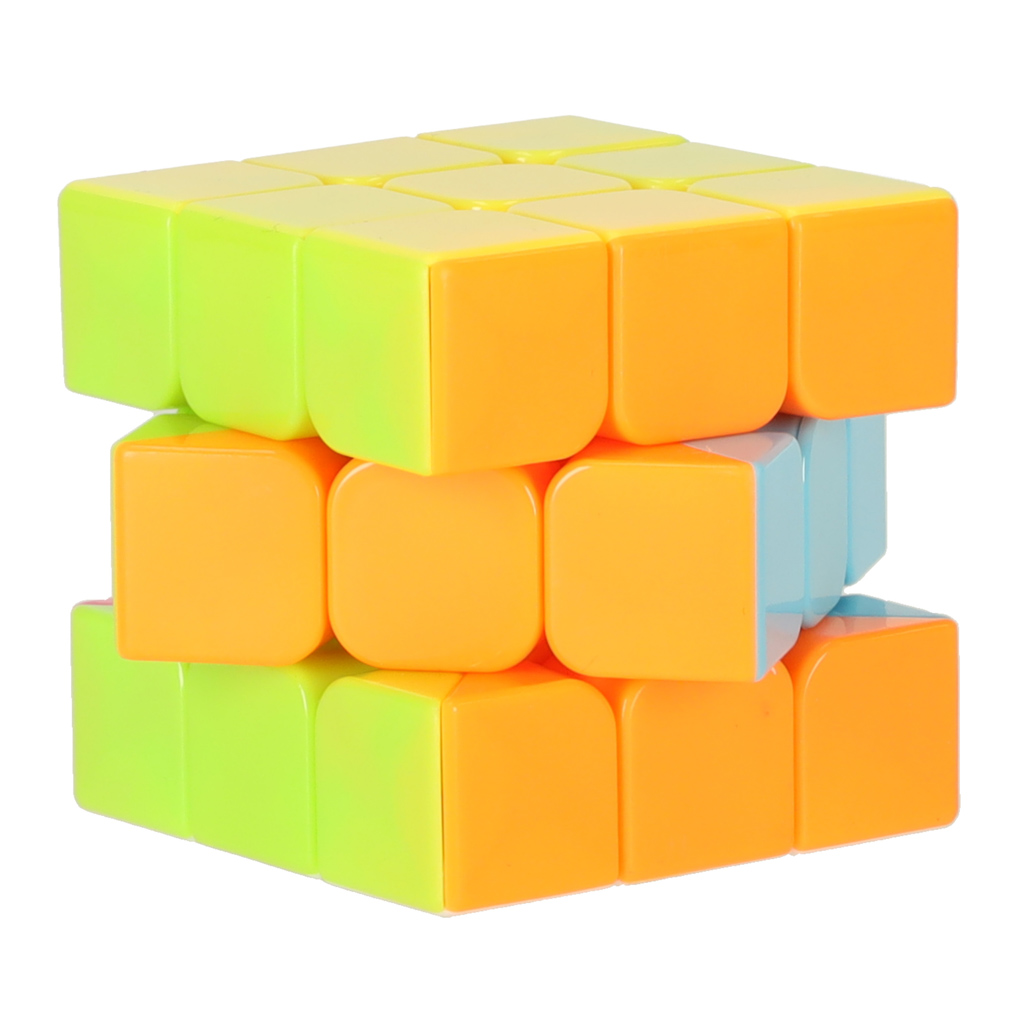 Dėlionės žaidimas dėlionės kubas 3x3 neon 5,65 cm
