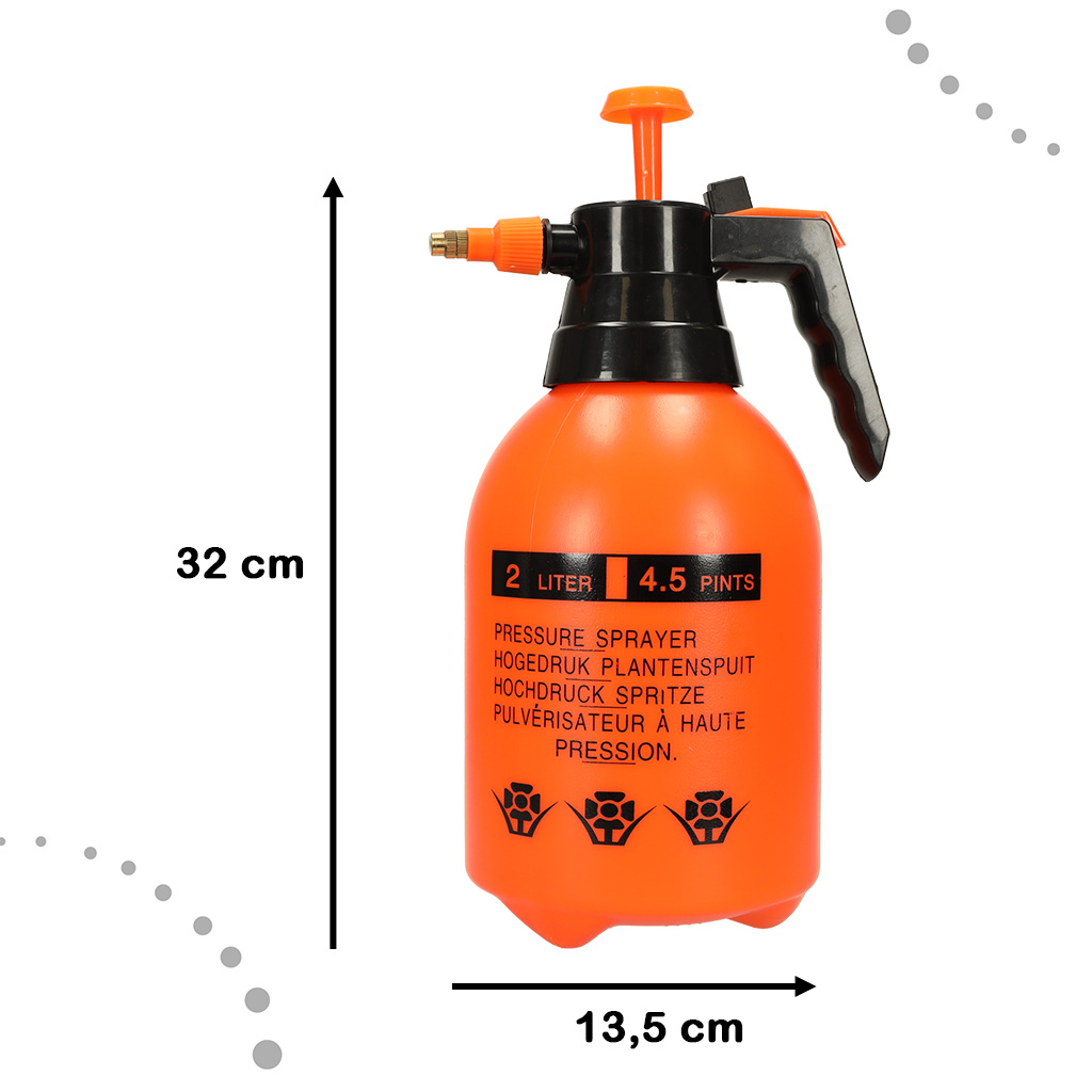 Universalus sodo purkštuvas, 2 l