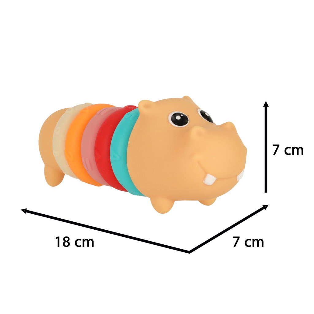Sensorinis žaislas - dėlionė Begemotas, 7 d.
