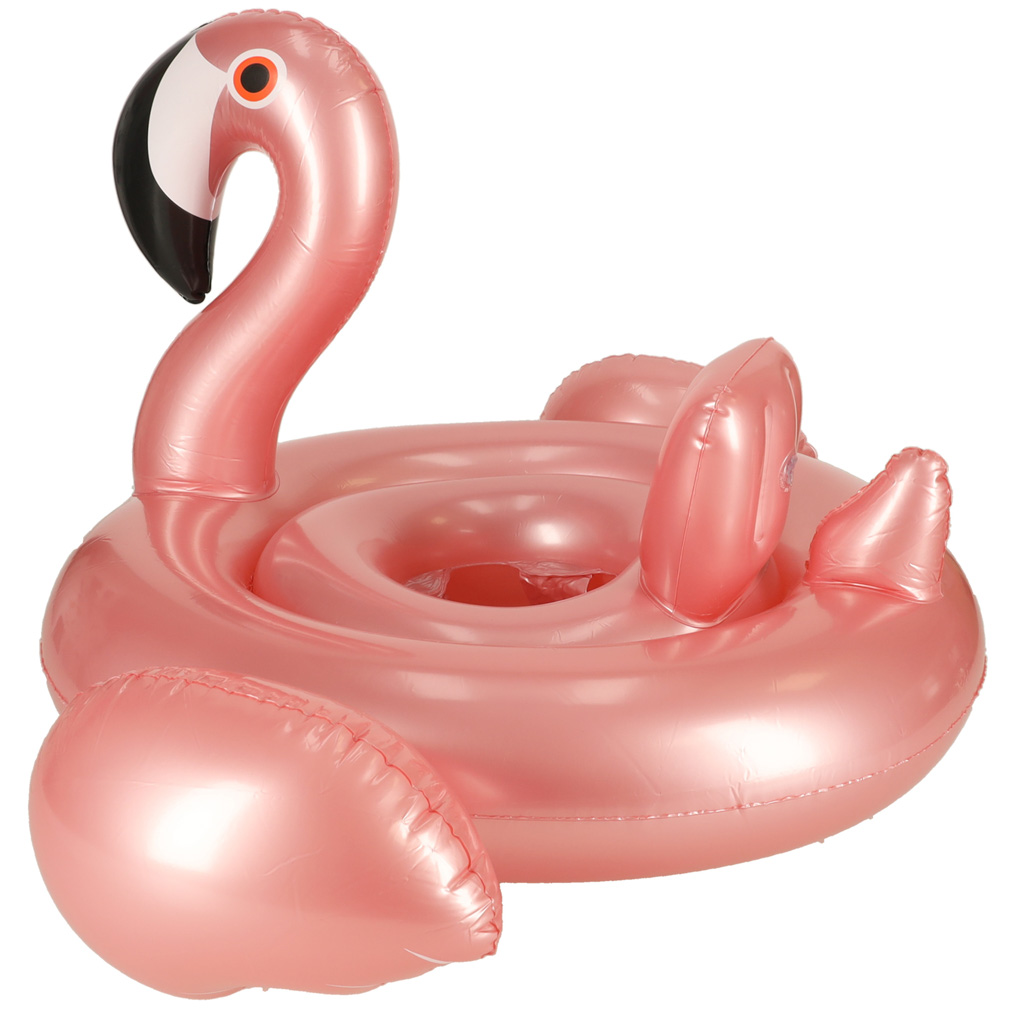 Flamingo formos pripučiamas ratas su kėdute vaikams