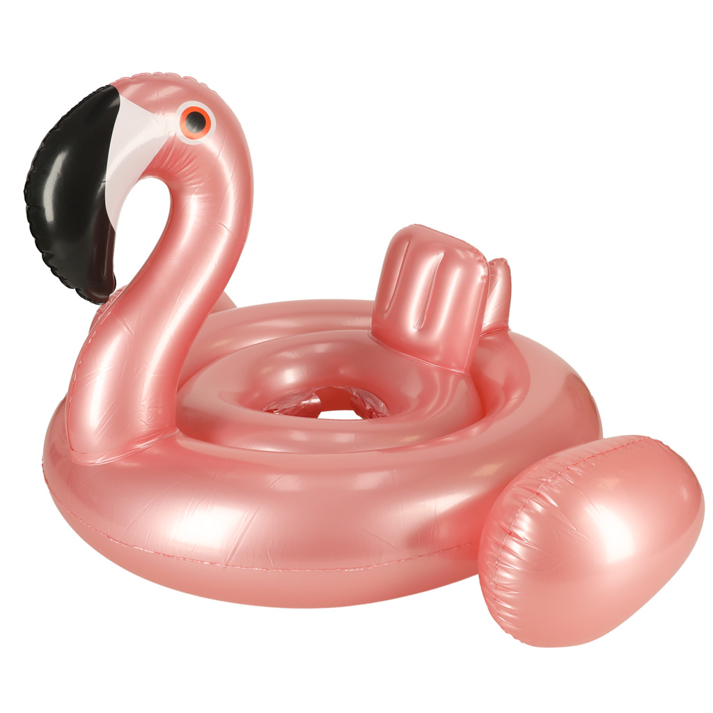 Flamingo formos pripučiamas ratas su kėdute vaikams