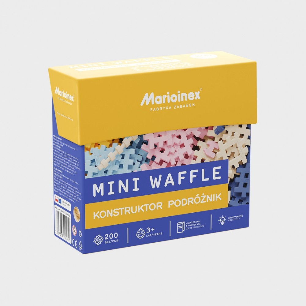 Konstruktorius marioinex mini waffle keliautoją, 200 d.