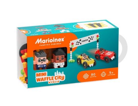 Konstruktorius marioinex mini waffle lenktynės, 80 d.