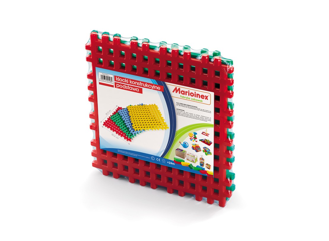 Konstrukciniai blokeliai marioinex waffle mix base 2