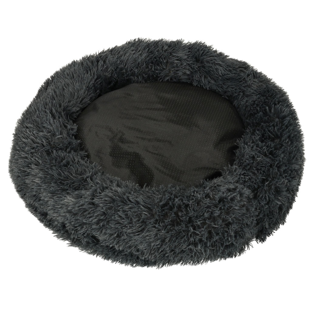 Minkštas šunų gultas 60 cm pilkas