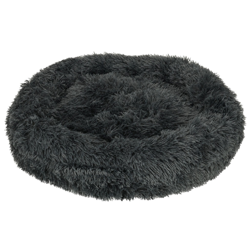 Minkštas šunų gultas 60 cm pilkas