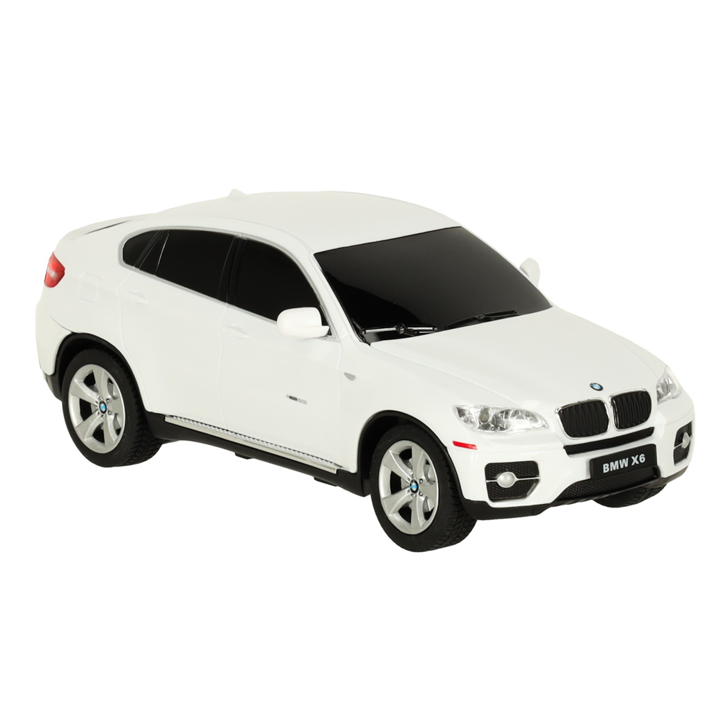 Rc automobilis 1:24 bmw x6 baltas