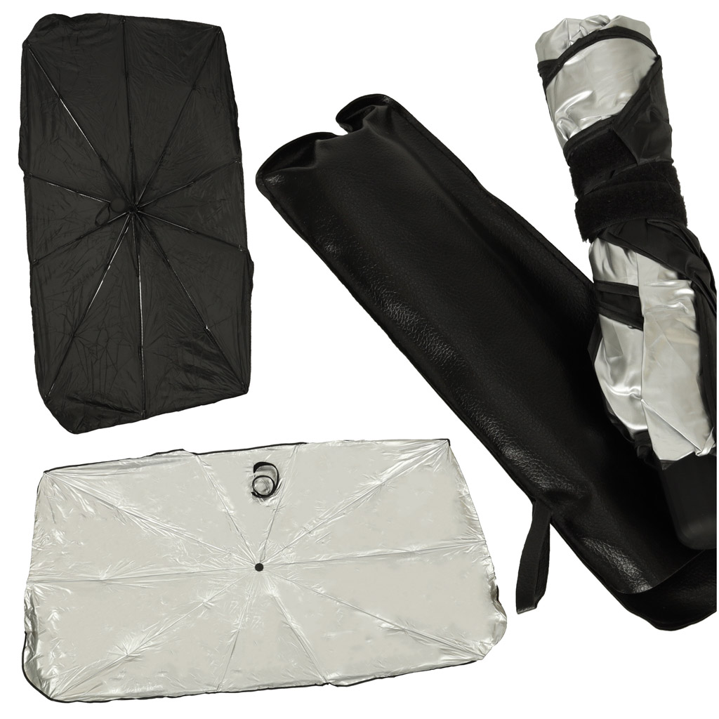 Skėtis nuo saulės priekinio automobilio stiklo 65x110cm