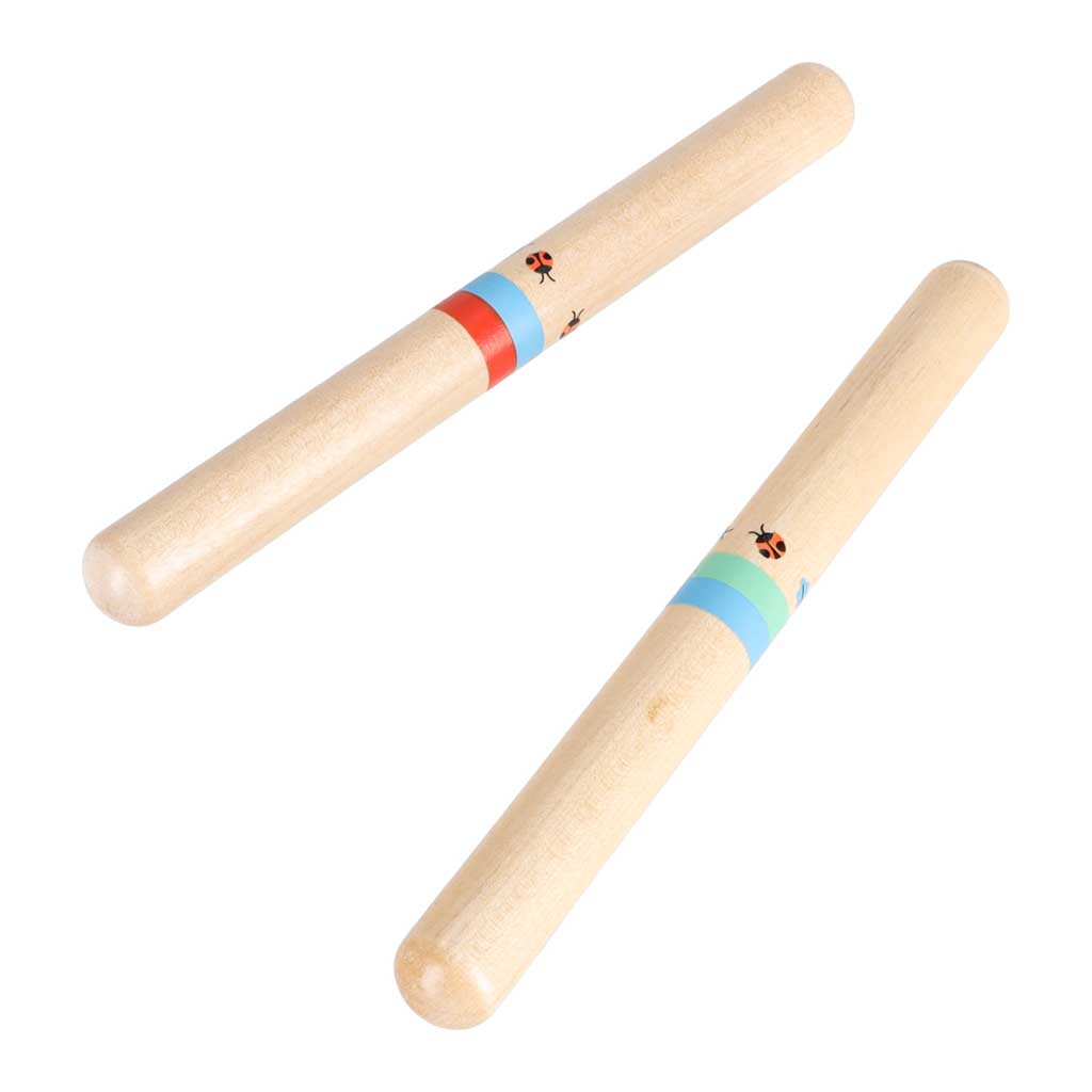 Muzikinių instrumentų rinkinys vaikams, medinis, 6 vnt. 3