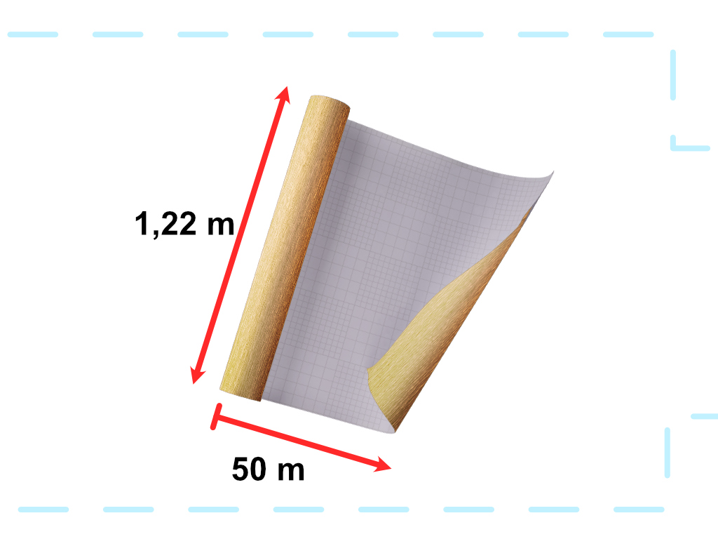 Tapetai, riešutmedžio ąžuolas 1,22x50m