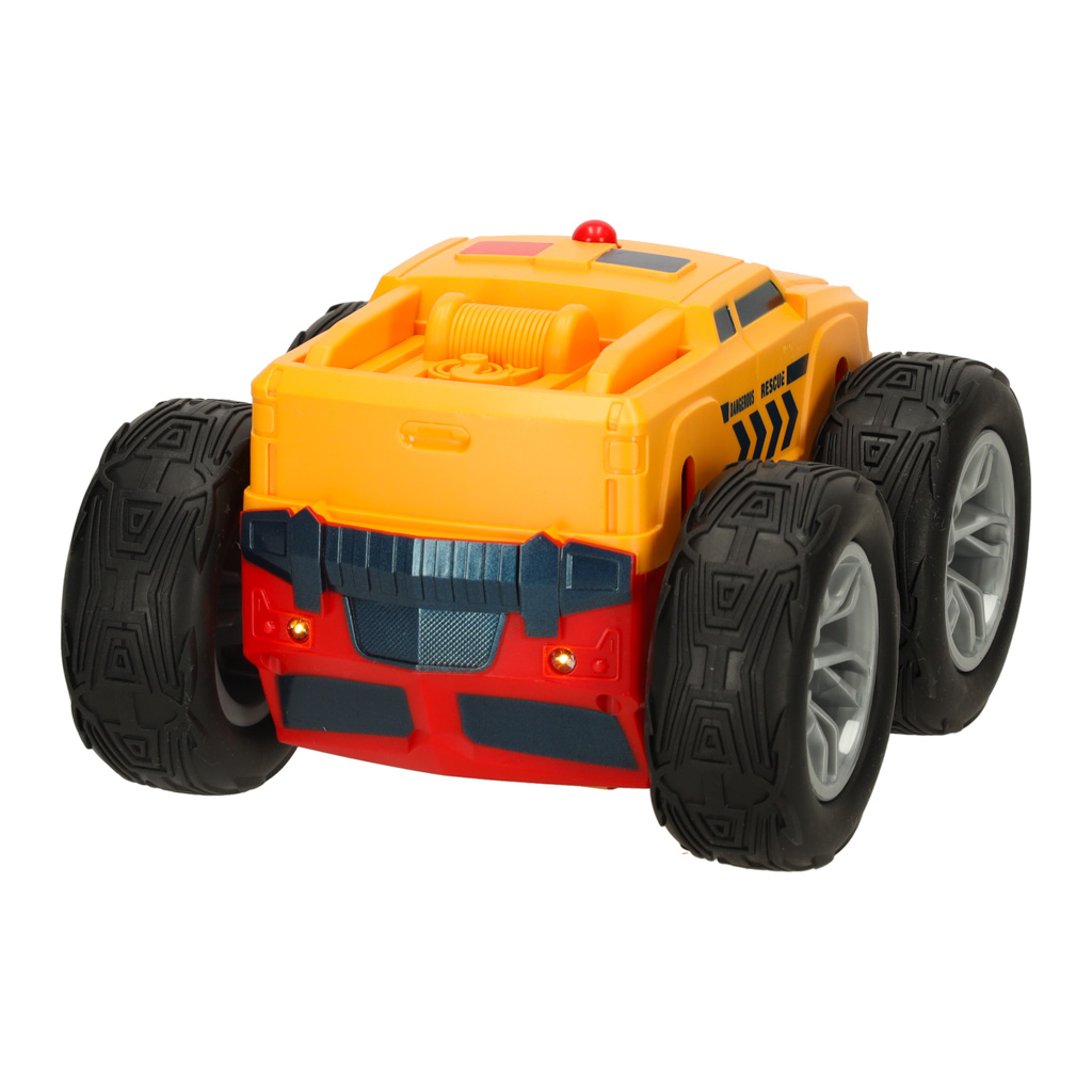 Nuotoliu valdomas automobilis rc revolt 2 sided rescue racer, mėlynas
