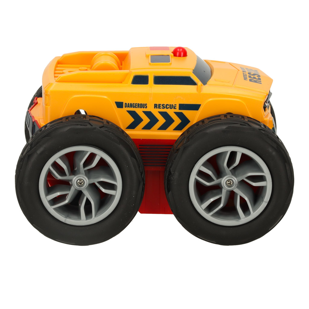 Nuotoliu valdomas automobilis rc revolt 2 sided rescue racer, mėlynas