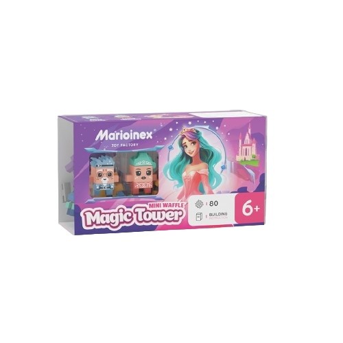 Kaladėlių bokštas marioinex 05807, 82 vnt.