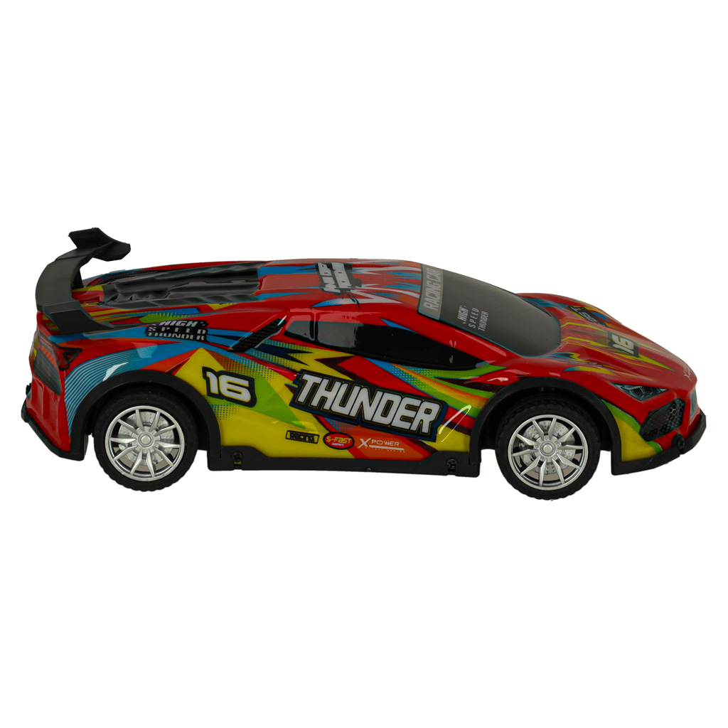 Rc sportinis automobilis raudonos spalvos