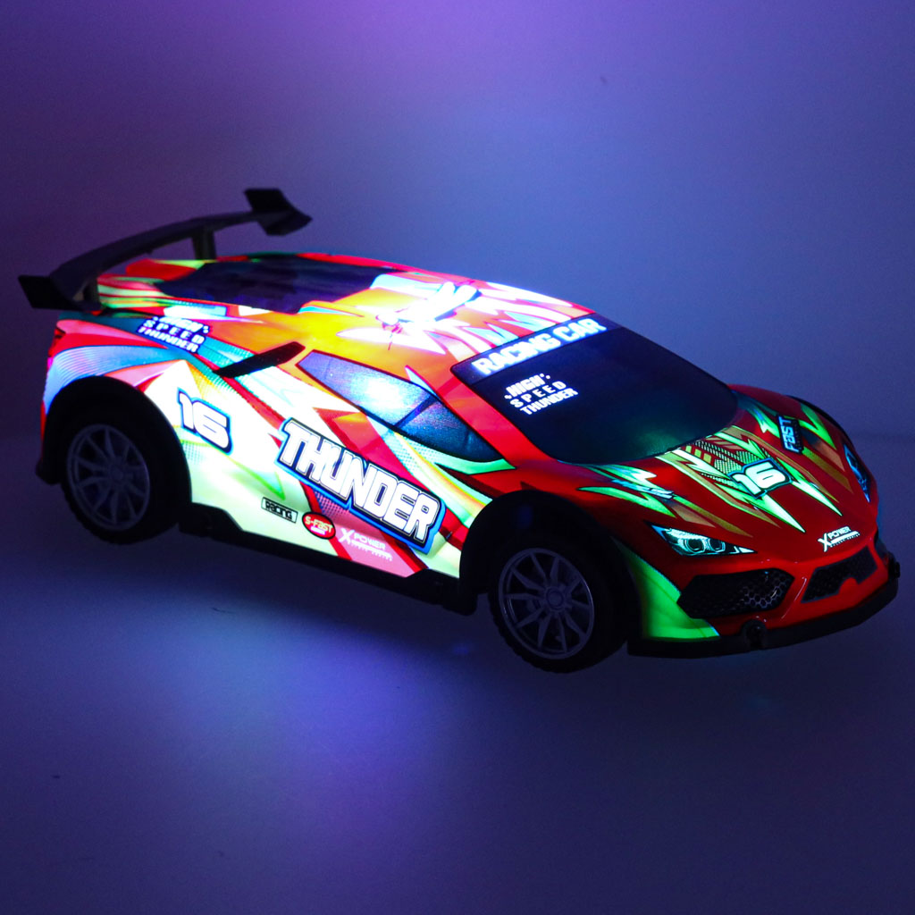 Rc sportinis automobilis raudonos spalvos