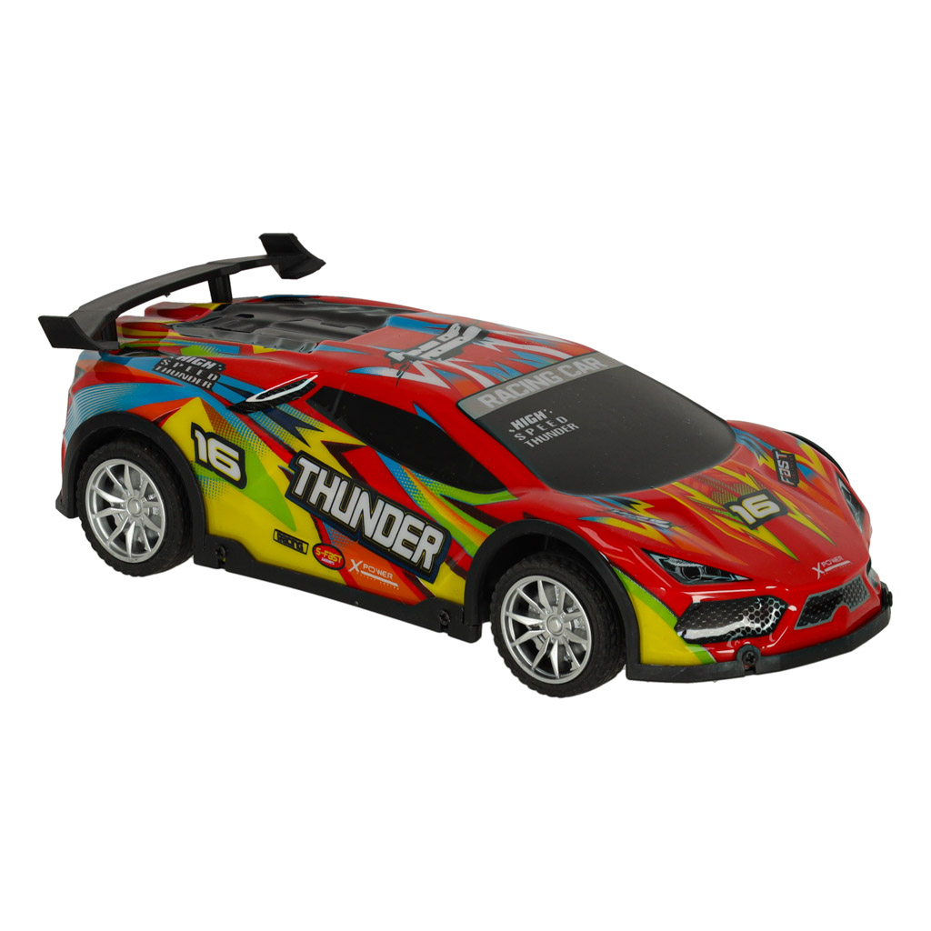 Rc sportinis automobilis raudonos spalvos