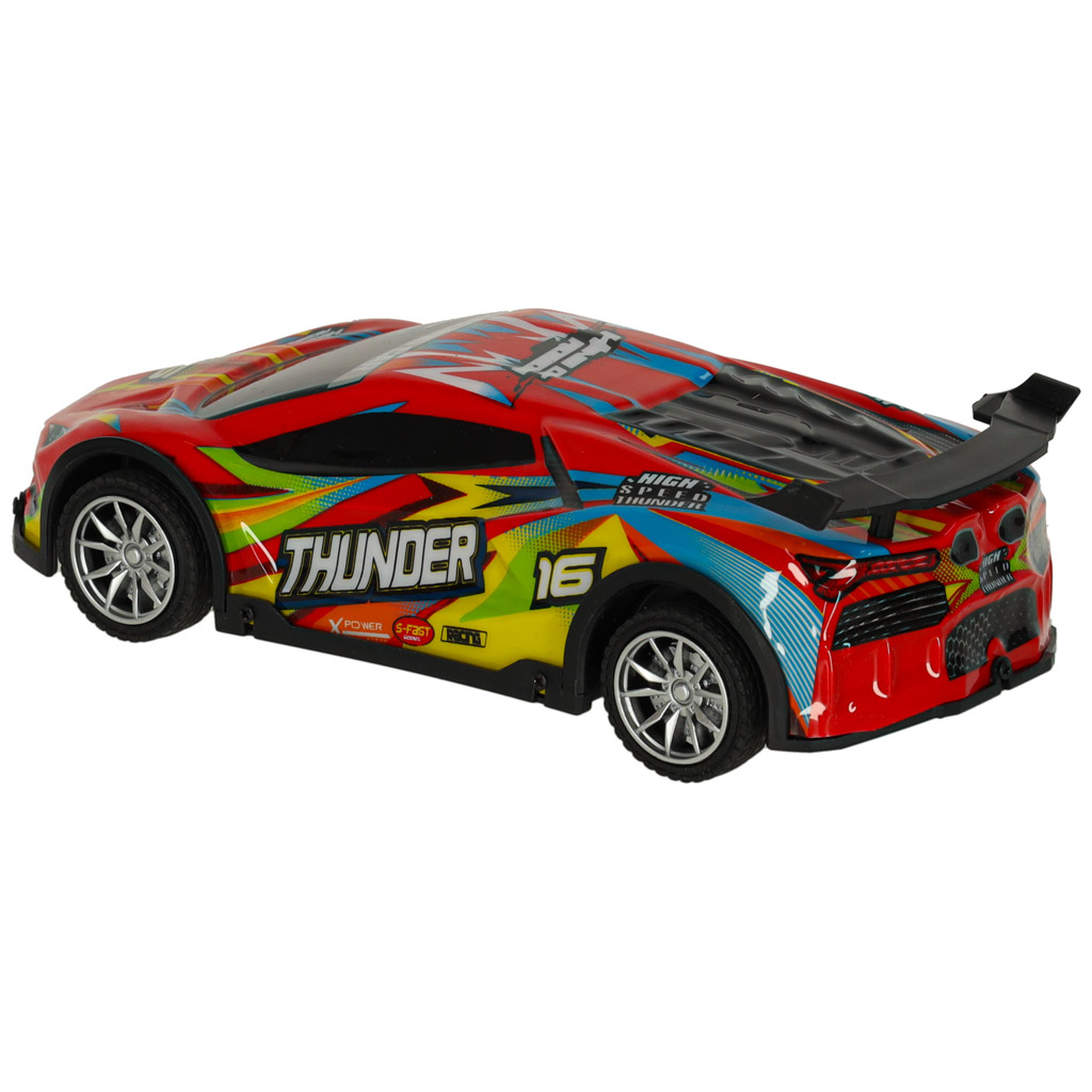 Rc sportinis automobilis raudonos spalvos