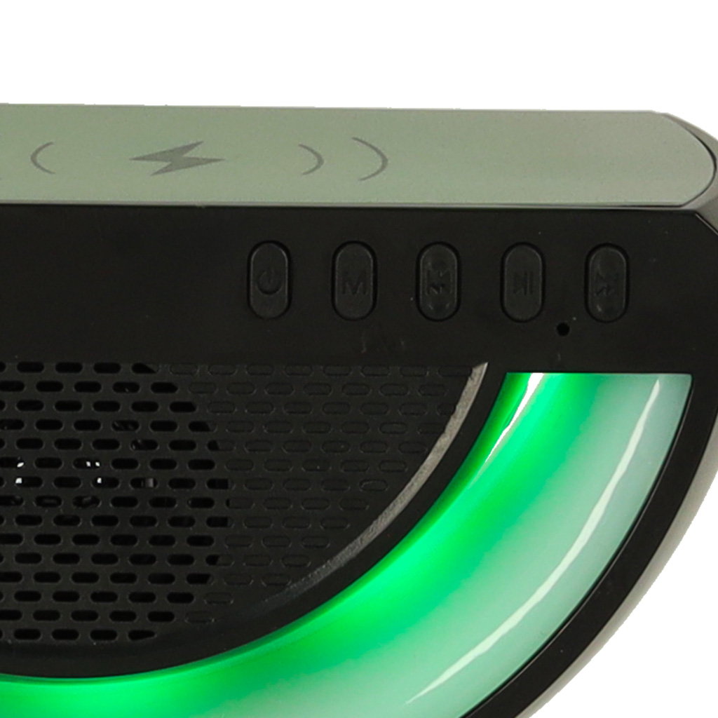 Rgb led įkrovimo šviesos indukcinis radijas