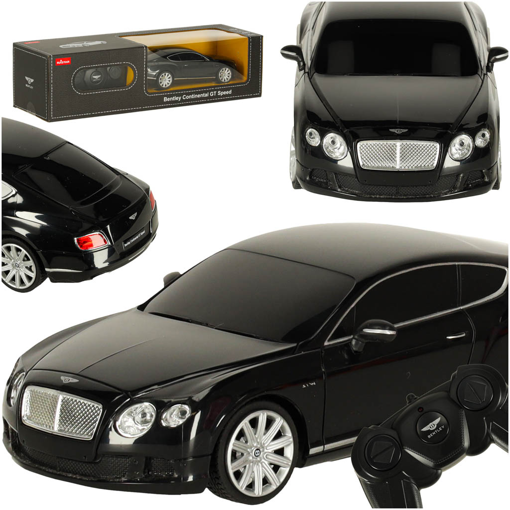 Rc Automobilis 1:24 Bentley Continental Gt Juodas