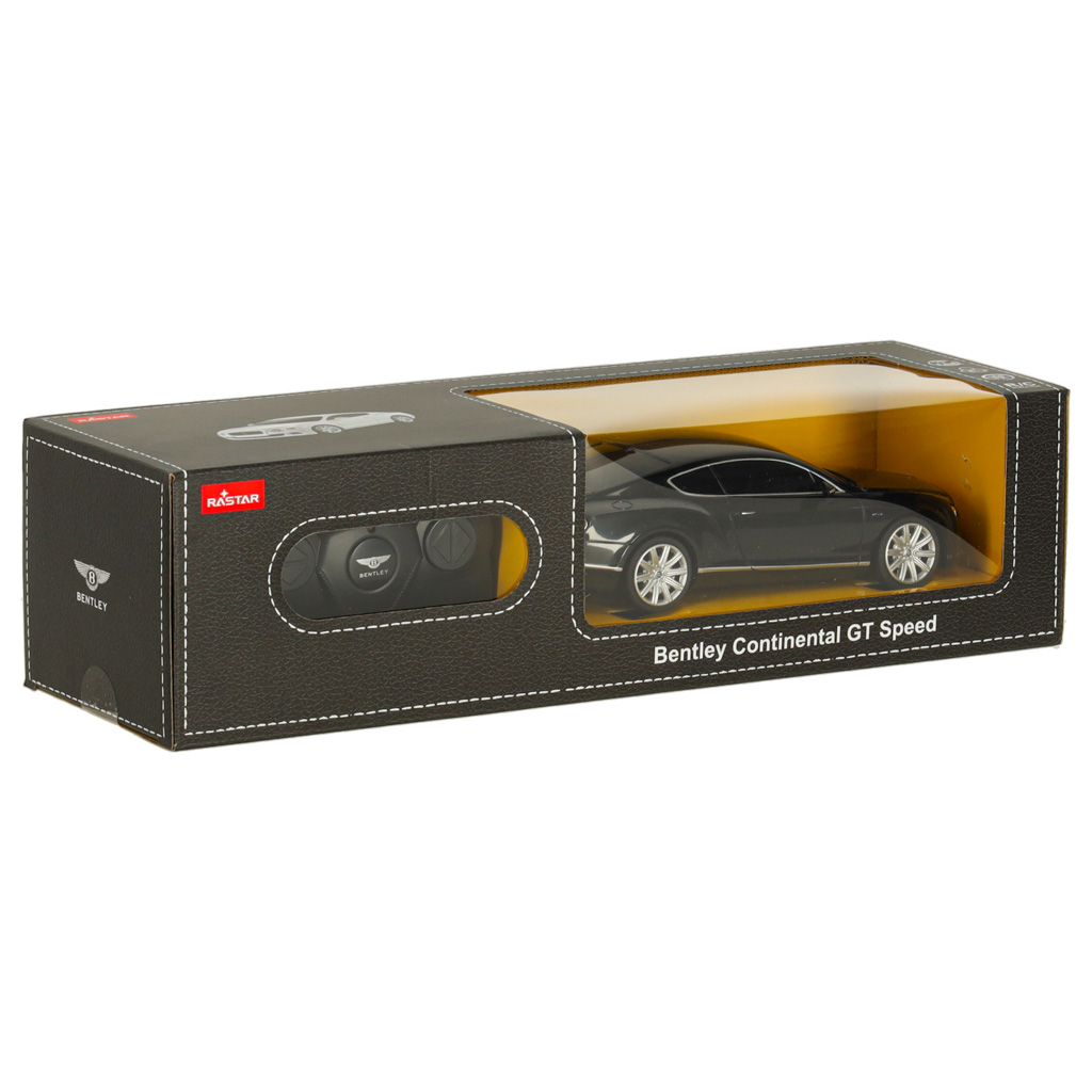 Rc automobilis 1:24 bentley continental gt juodas