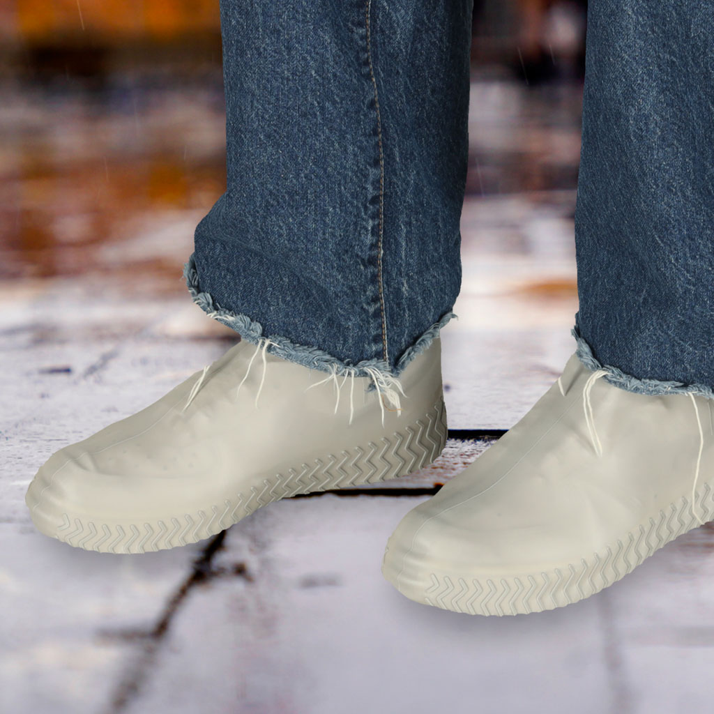 Wellingtons neperšlampamos batų apsaugos, m pilkos spalvos 35-38 dydžio