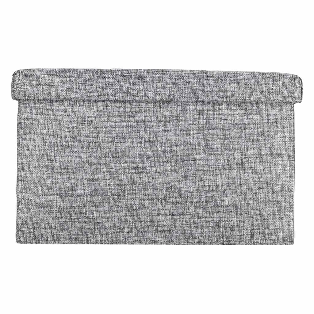 Pufas 49 x 31 x 29 cm pilkas 3