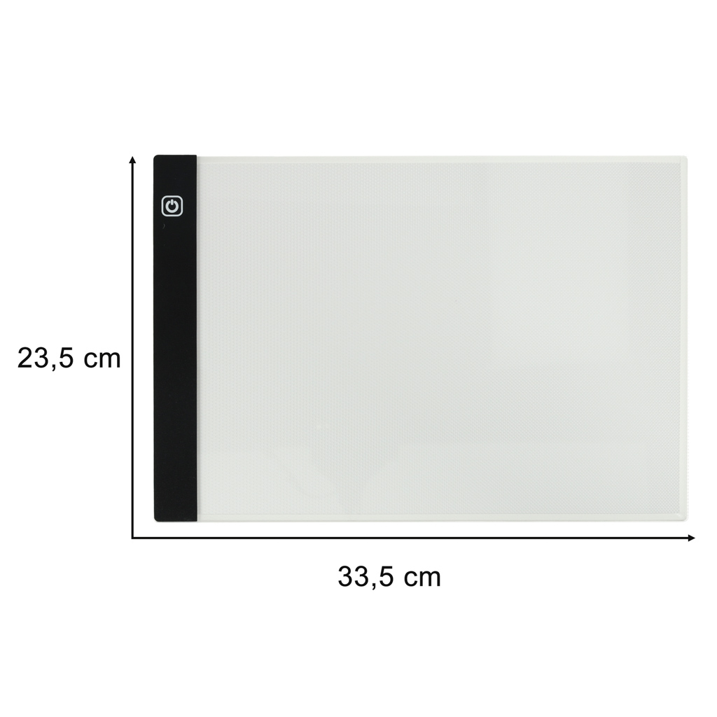 Piešimo braižymo lenta a4 led apšviesta