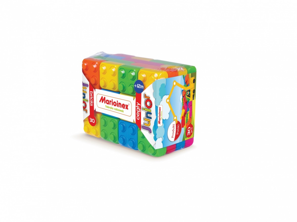 Statybinės kaladėlės „plytos junior“ 60 det..