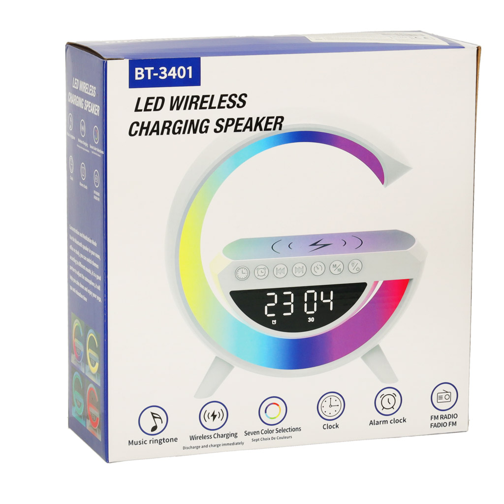 LED lempa su įkrovikliu ir radijo imtuvu