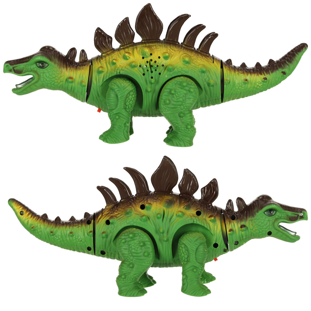 Interaktyvus dinozauras stegozauras su garsais