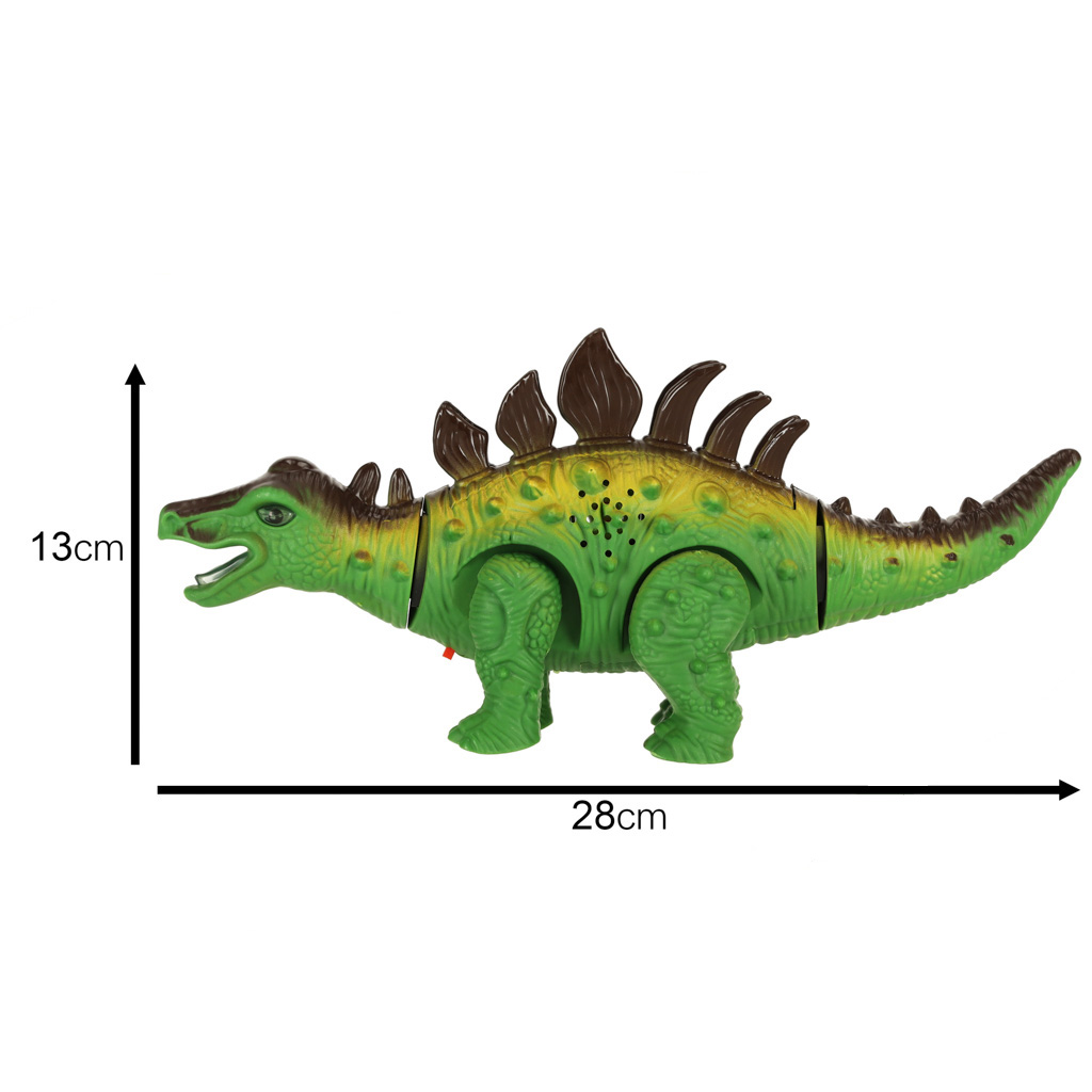 Interaktyvus dinozauras stegozauras su garsais