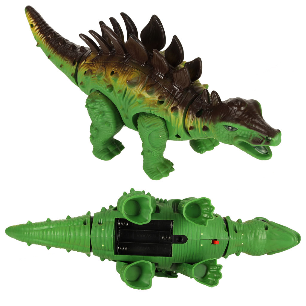 Interaktyvus dinozauras stegozauras su garsais