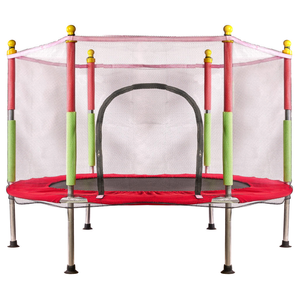 Sodo batutas 140 cm raudonas