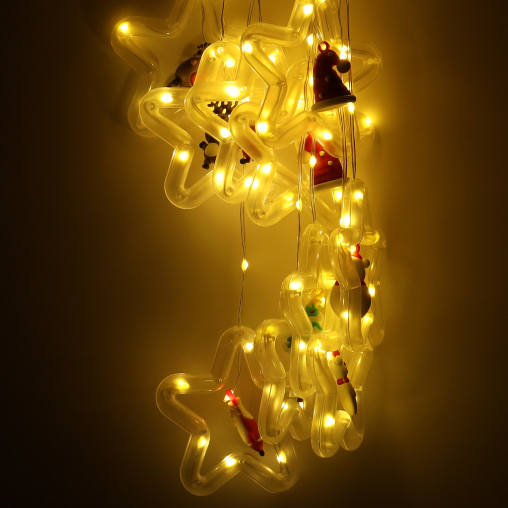 Girlianda su figūromis 125led, 3 m