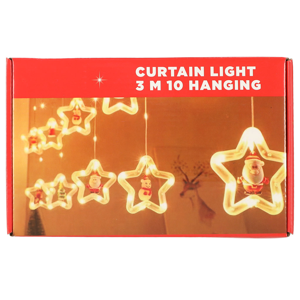 Girlianda su figūromis 125led, 3 m