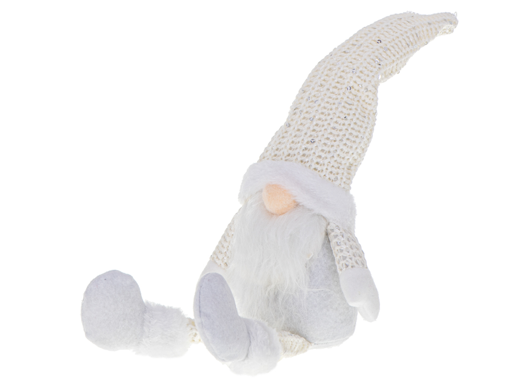 Kalėdinis nykštukas su barzda, 47cm