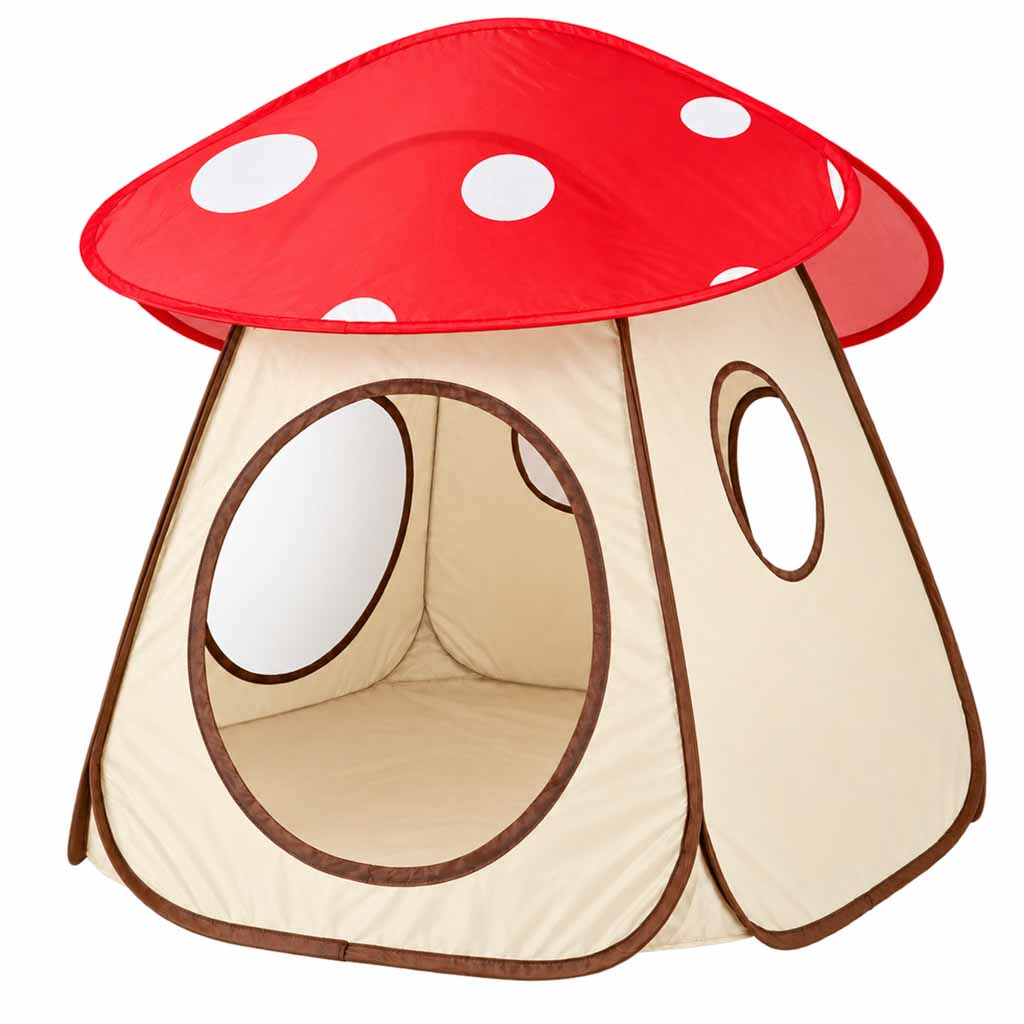 Vaikiška palapinė musmirės formos, raudona, 100 cm 3