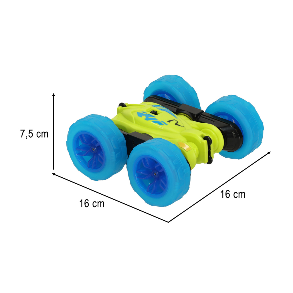 Nuotoliu valdomas automobilis rc revolt flip speeder, žalias
