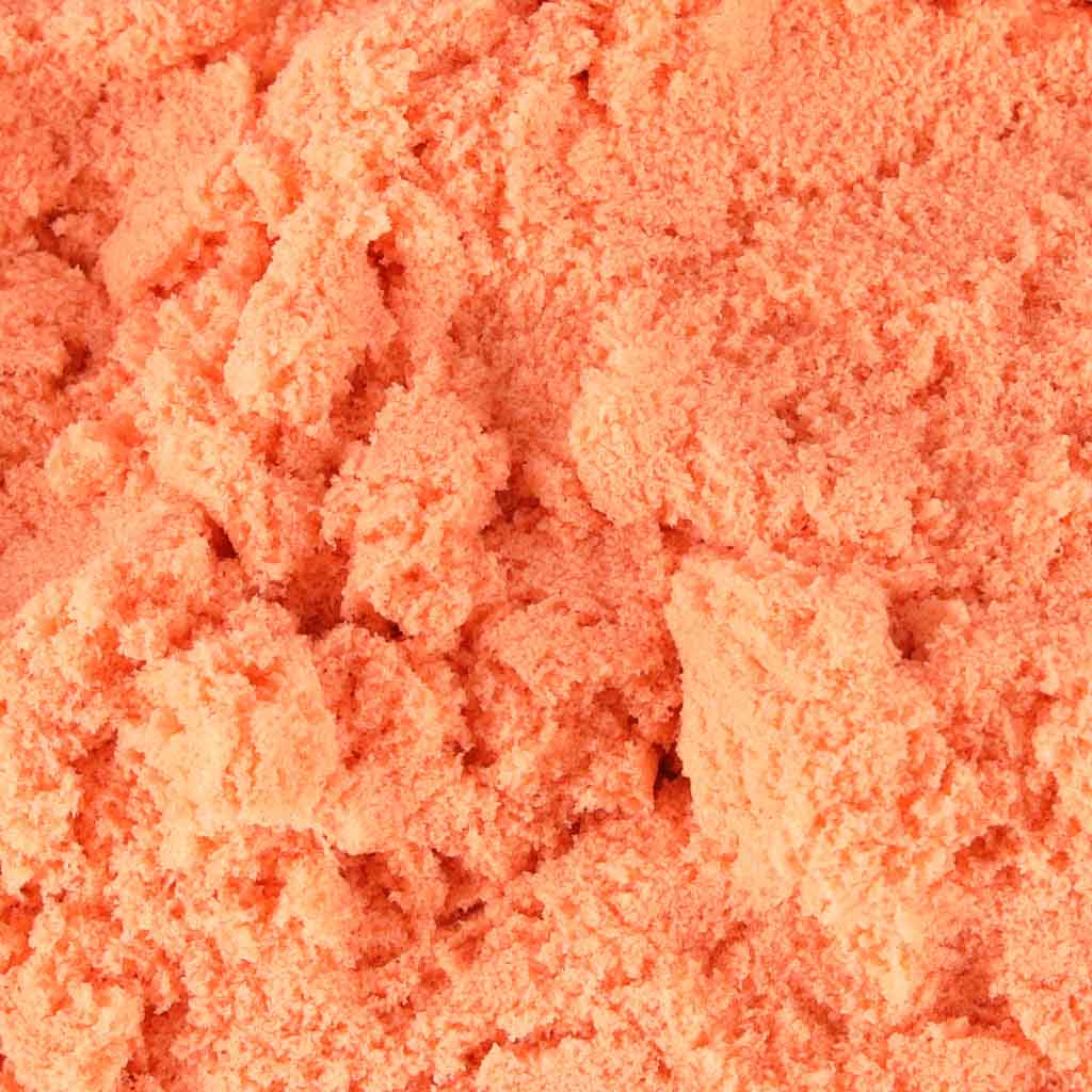 Kinetinis smėlis 1 kg maišelyje, oranžinis