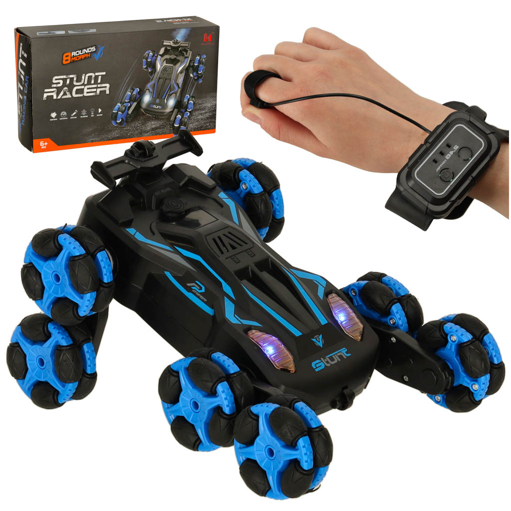 Rc nuotolinio valdymo automobilis 8 ratai su pasaulio muzika
