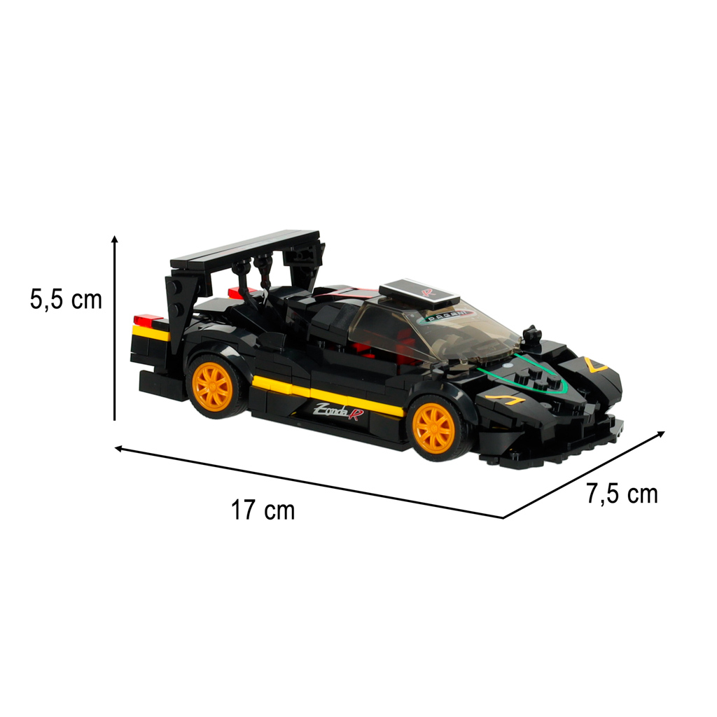 Rc automobilis 1:28 {agani zonda r trinkelės