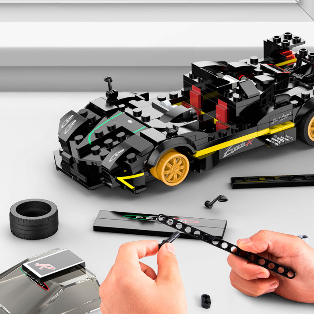 Rc automobilis 1:28 {agani zonda r trinkelės