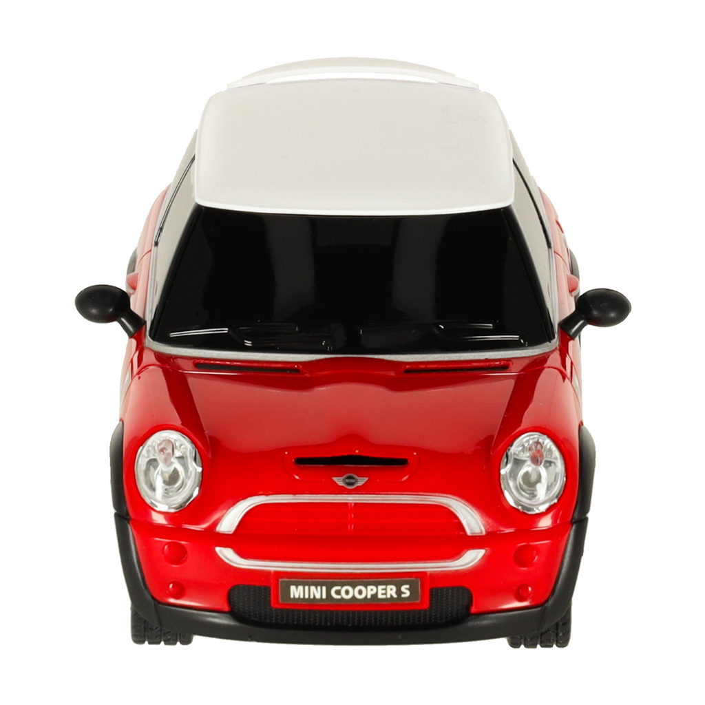 Rc automobilis 1:24 mini coopers raudonos spalvos