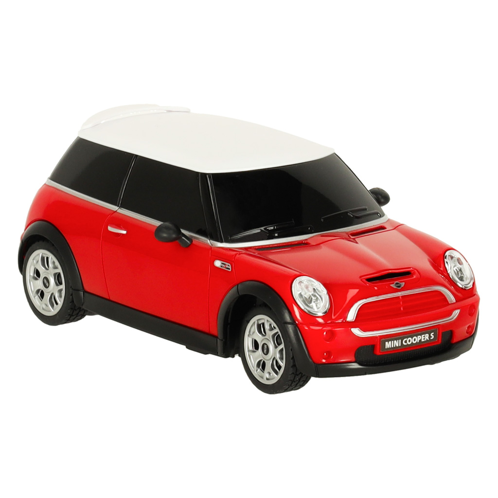 Rc automobilis 1:24 mini coopers raudonos spalvos