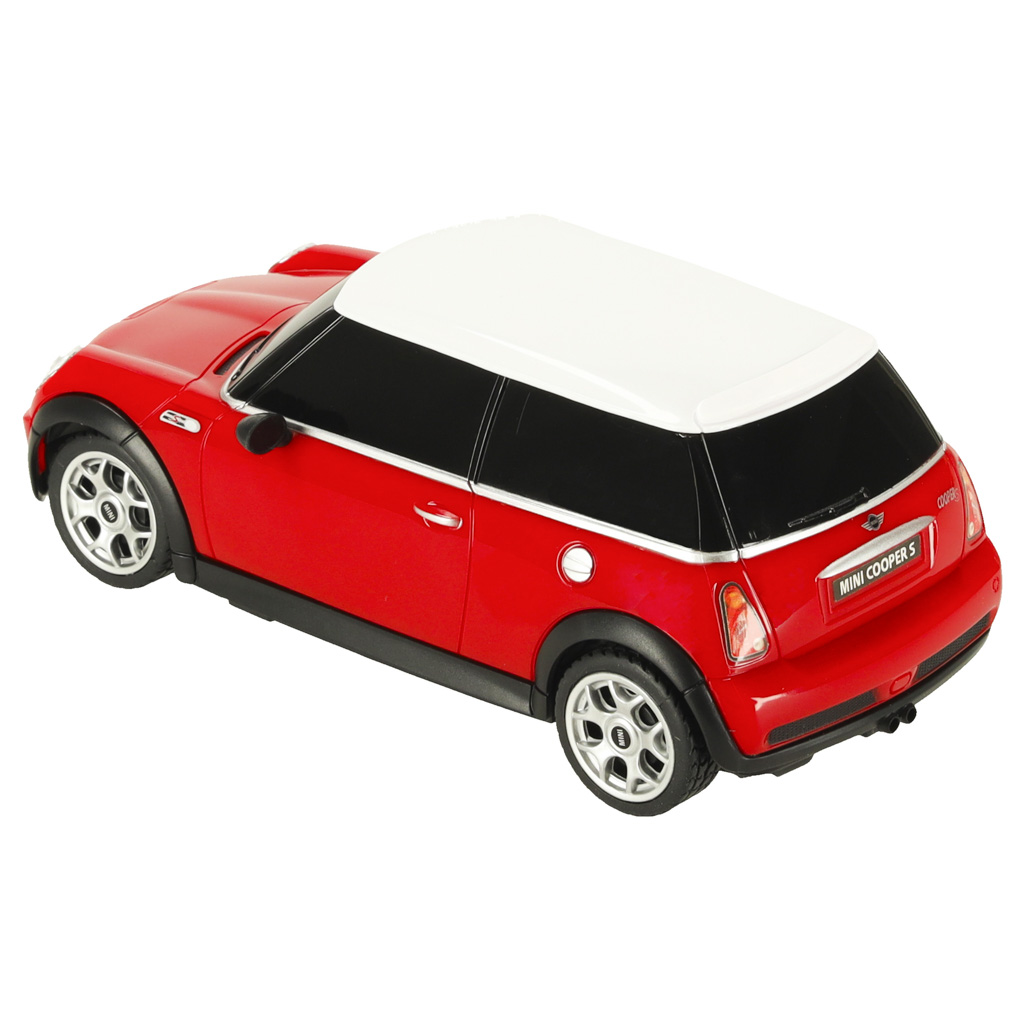 Rc automobilis 1:24 mini coopers raudonos spalvos