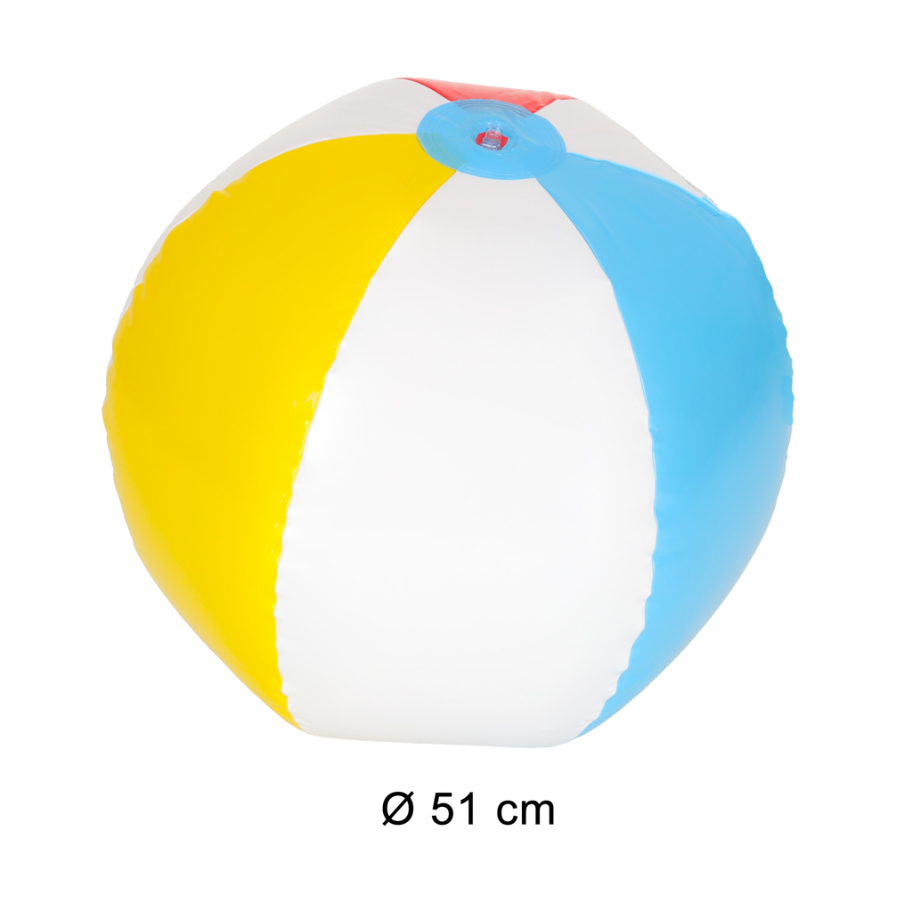 Pripučiamas paplūdimio kamuolys bestway beach, 51 cm
