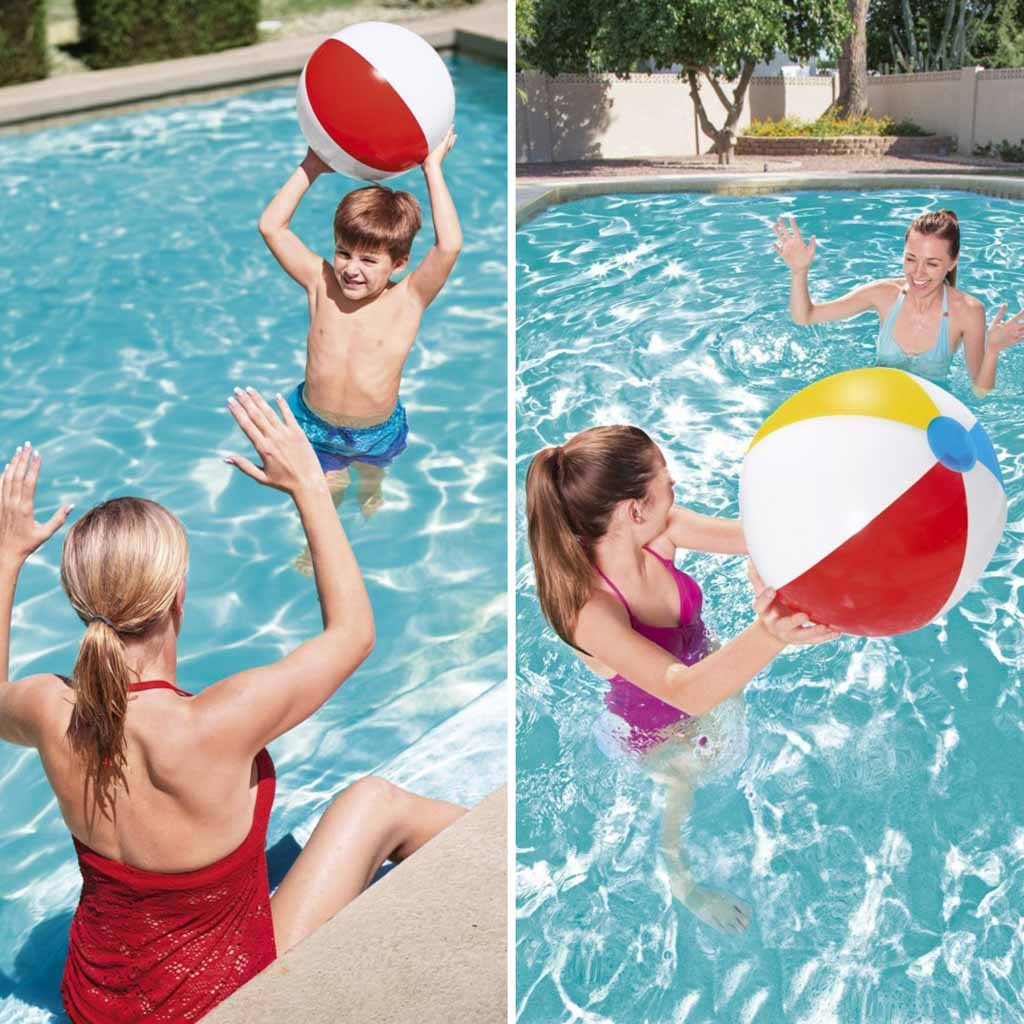 Pripučiamas paplūdimio kamuolys bestway beach, 51 cm