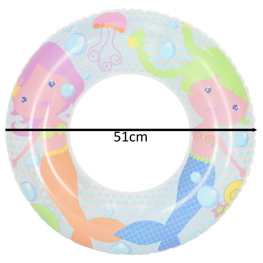 Bestway 36113 pripučiamas ratas 51cm undinėlės